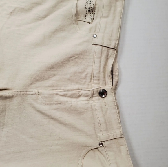 Chico's Rhinestone Jeans - Picture 3 of 7